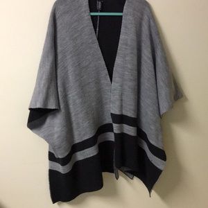 Oversized Grey Cardigan